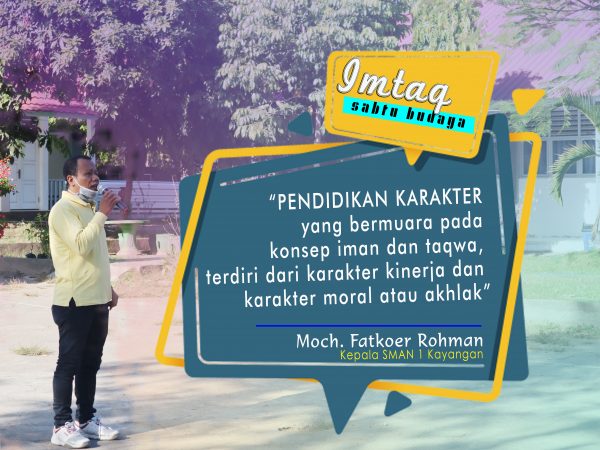 SABTU BUDAYA PEKAN INI DIISI DENGAN PENGUATAN IMAN DAN TAQWA (IMTAQ) SABTU BUDAYA PEKAN INI DIISI DENGAN PENGUATAN IMAN DAN TAQWA (IMTAQ)