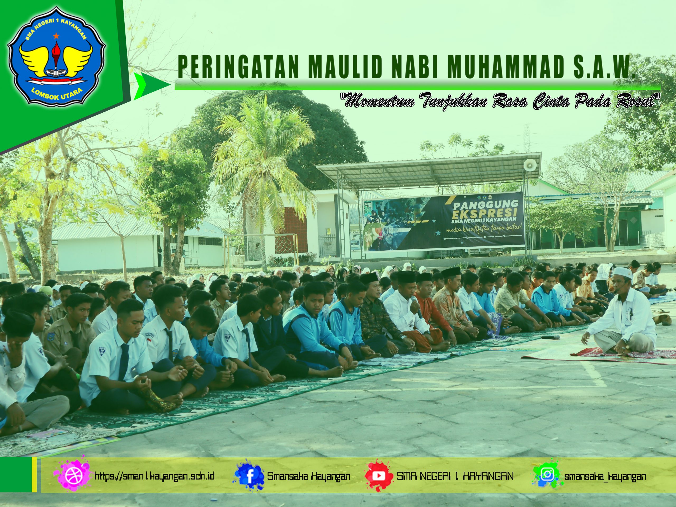 Momentum Imtaq diisi dengan Peringatan Maulid Nabi Muhammad S.A.W.