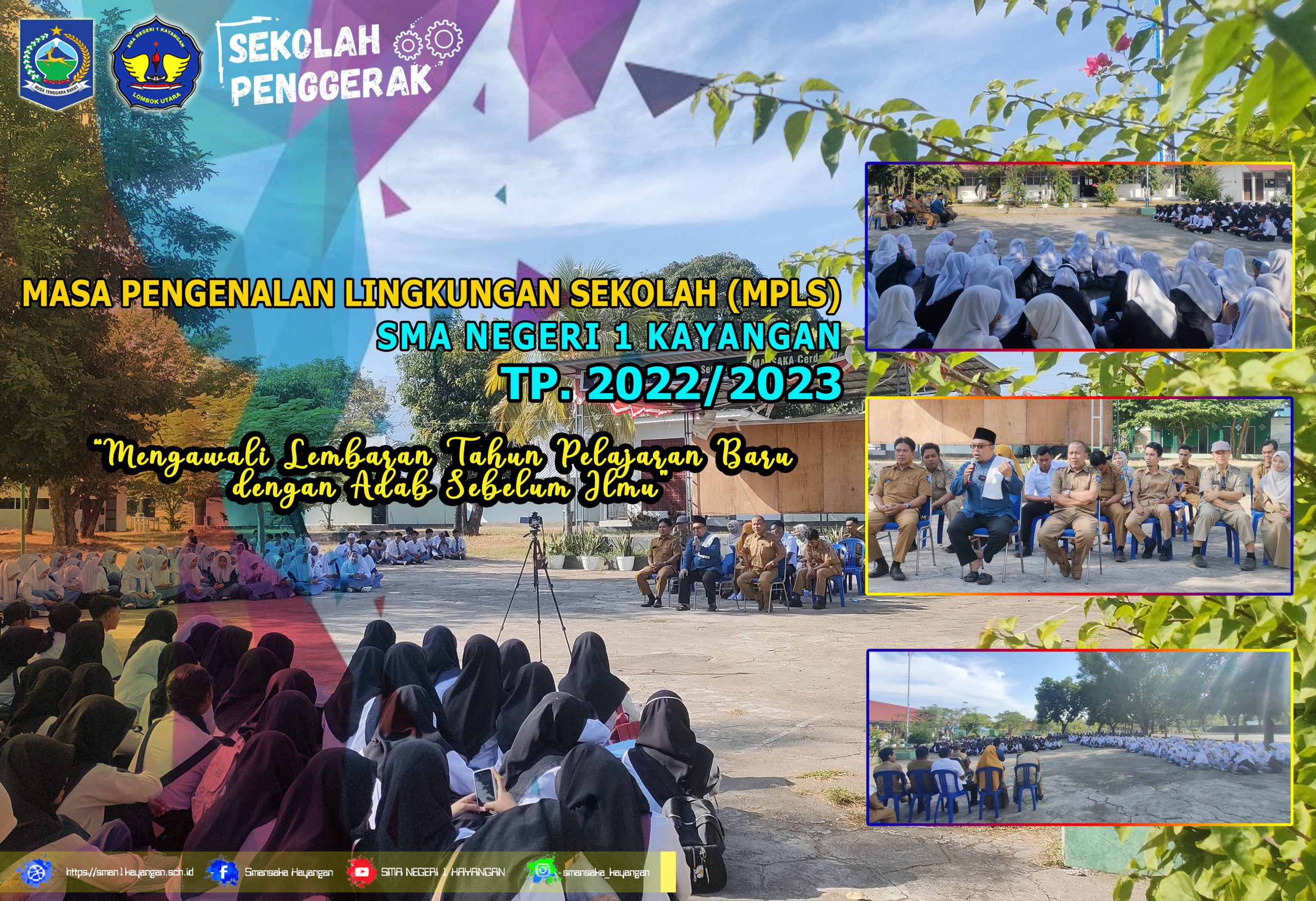 MPLS SMANSAKA 22 :  Mengawali Lembaran Tahun Pelajaran Baru dengan Adab Sebelum Ilmu