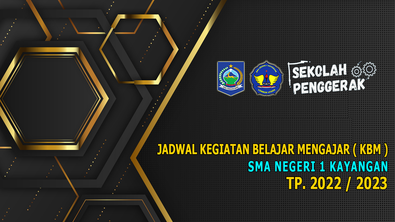 Jadwal Pelajaran Semester Ganjil TP. 2022/2023