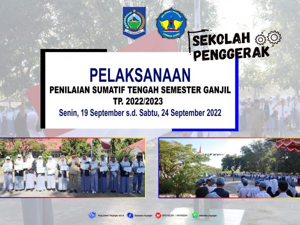 PELAKSANAAN PENILAIAN SUMATIF TENGAH SEMESTER GANJIL TP. 2022/2023 PELAKSANAAN PENILAIAN SUMATIF TENGAH SEMESTER GANJIL TP. 2022/2023