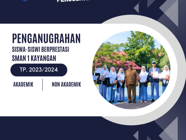 Penganugrahan Siswa-Siswi Berprestasi Pada Semester Ganjil Tahun Pelajaran 2023/2024 di SMAN 1 Kayangan Penganugrahan Siswa-Siswi Berprestasi Pada Semester Ganjil Tahun Pelajaran 2023/2024 di SMAN 1 Kayangan
