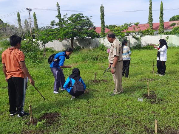 Warga SMAN 1 Kayangan Manfaatkan Musim Hujan untuk Menanam Pohon Kayu Putih Warga SMAN 1 Kayangan Manfaatkan Musim Hujan untuk Menanam Pohon Kayu Putih
