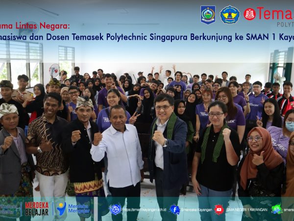 Kerjasama Lintas Negara: 26 Mahasiswa dan Dosen Temasek Polytechnic Singapura Berkunjung ke SMAN 1 Kayangan. Kerjasama Lintas Negara: 26 Mahasiswa dan Dosen Temasek Polytechnic Singapura Berkunjung ke SMAN 1 Kayangan.