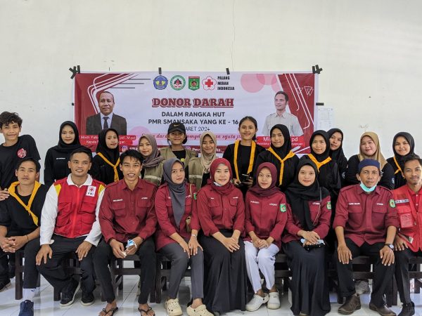 Peringatan Ulang Tahun PMR SMAN 1 Kayangan ke-16: Donor Darah, Musik, danKegiatan Sosial Mewarnai Momentum Spesial. Peringatan Ulang Tahun PMR SMAN 1 Kayangan ke-16: Donor Darah, Musik, danKegiatan Sosial Mewarnai Momentum Spesial.