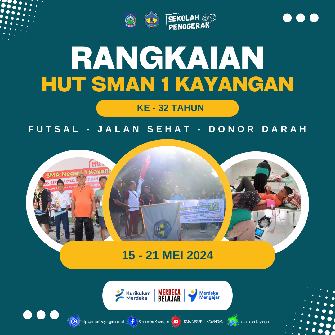 SMAN 1 Kayangan Gelar Jalan Sehat dan Donor Darah dalam Rangka HUT ke-32 SMAN 1 Kayangan Gelar Jalan Sehat dan Donor Darah dalam Rangka HUT ke-32